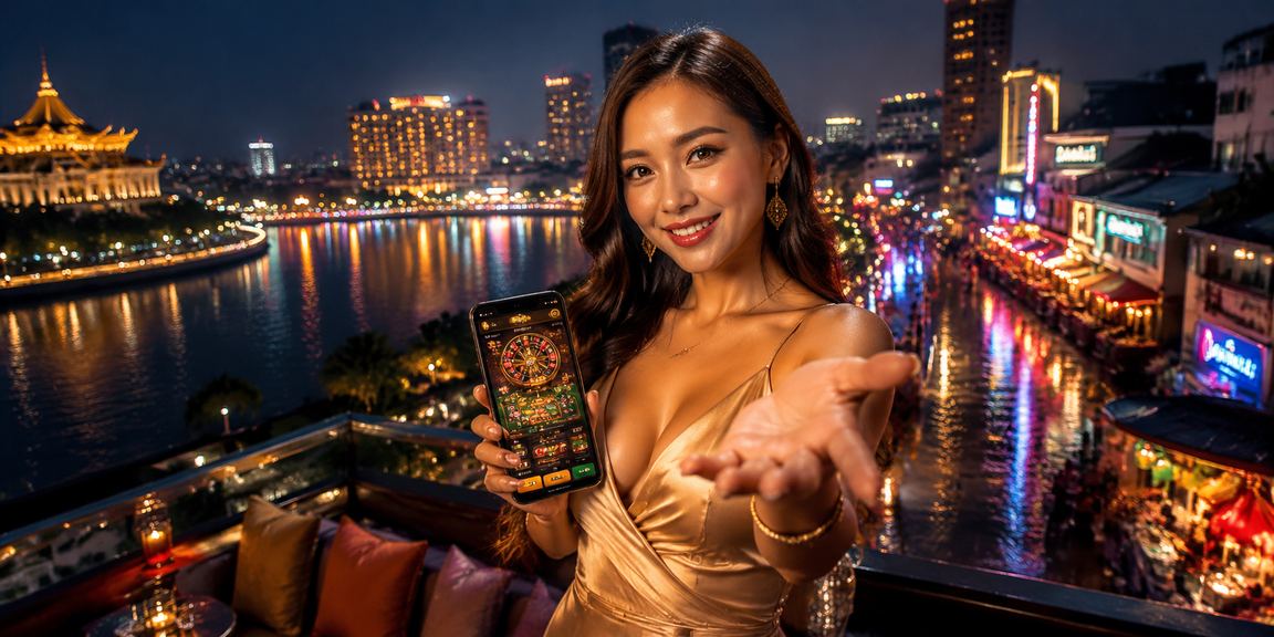 Pengguna di Kuching mengakses aplikasi kasino dalam talian yang selamat dan terpercaya